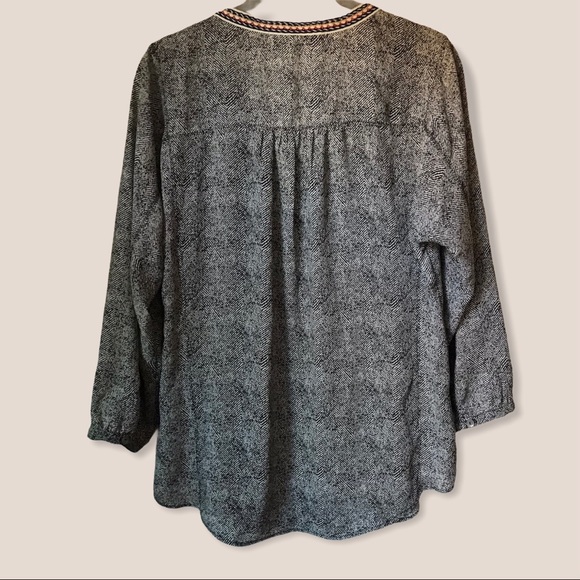 Daniel Rainn Long sleeved peasant blouse - Picture 5 of 5